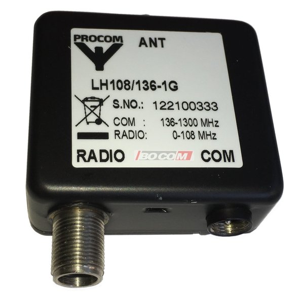 Procom Diplexer LH 108/136-1G Weiche 0-108 und 136-1300 MHz